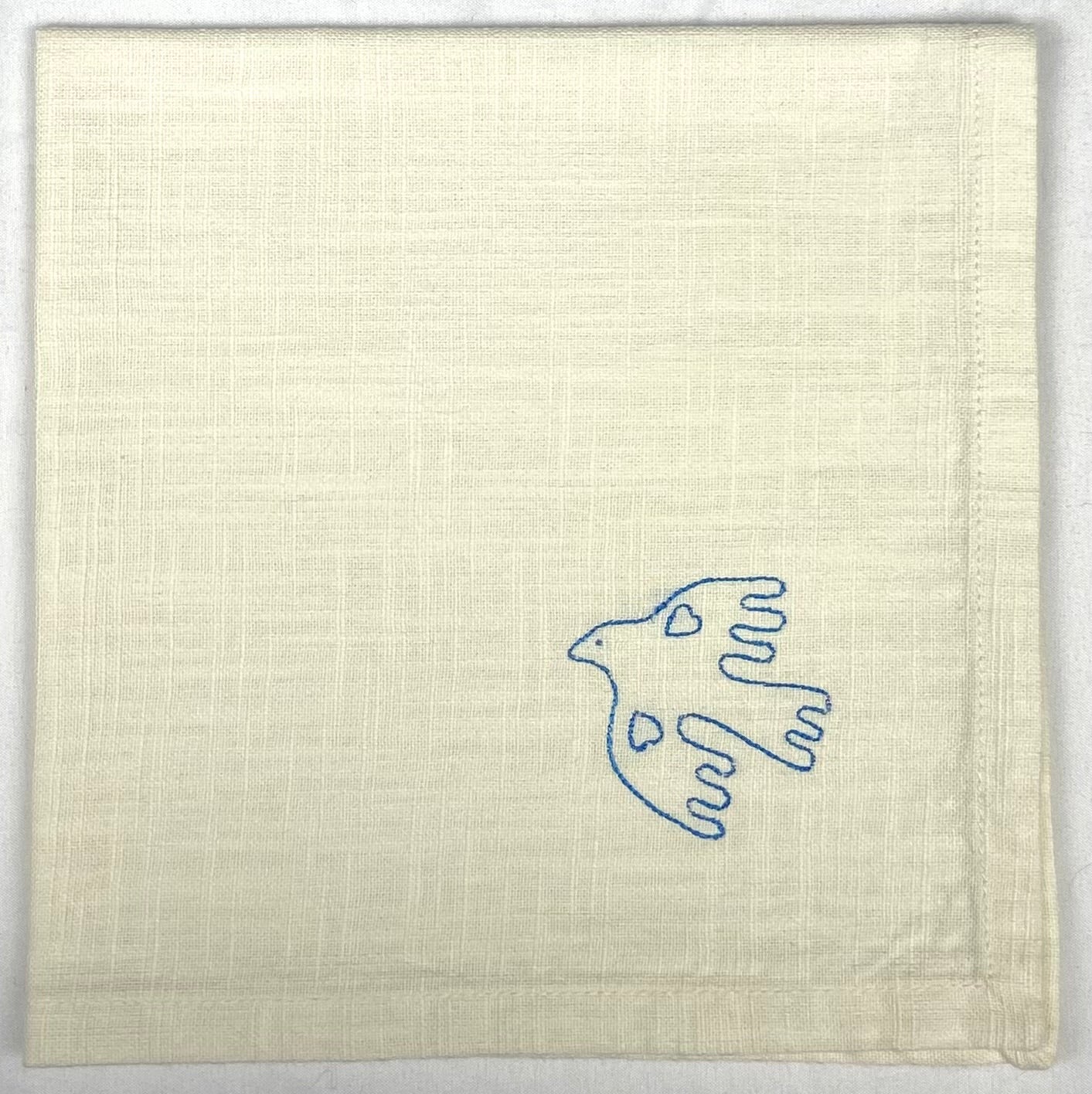 Set 4 serviettes de table - Le sud - Crème