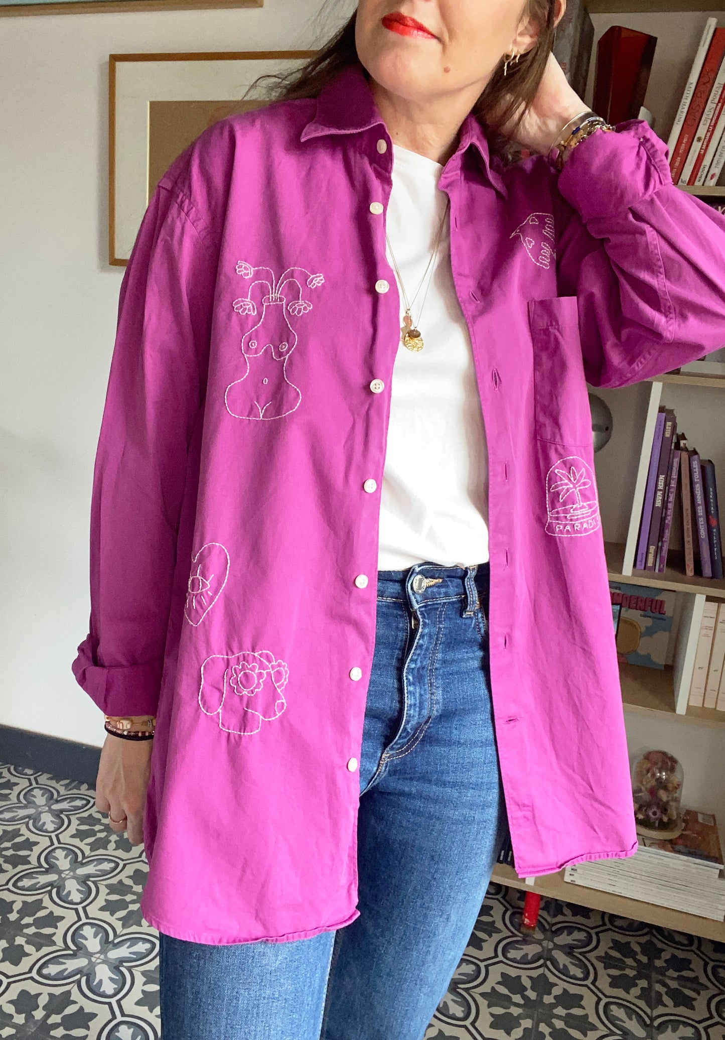 Paloma - Chemise brodée