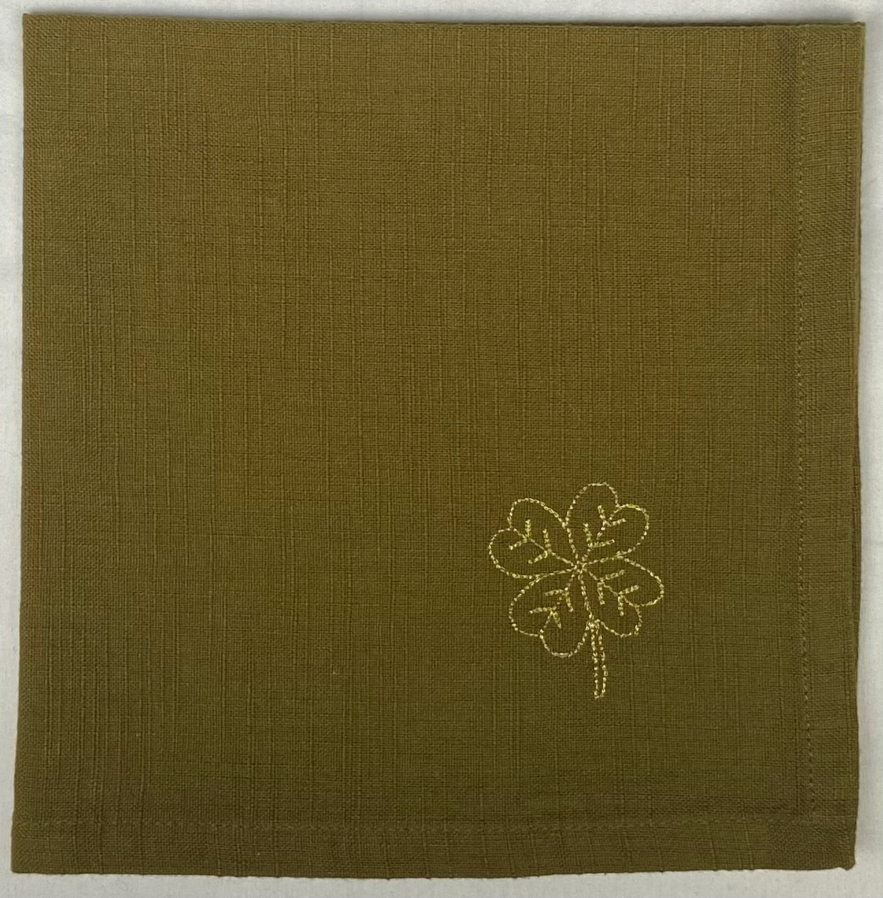 Set 4 serviettes de table - Le sud - Olive