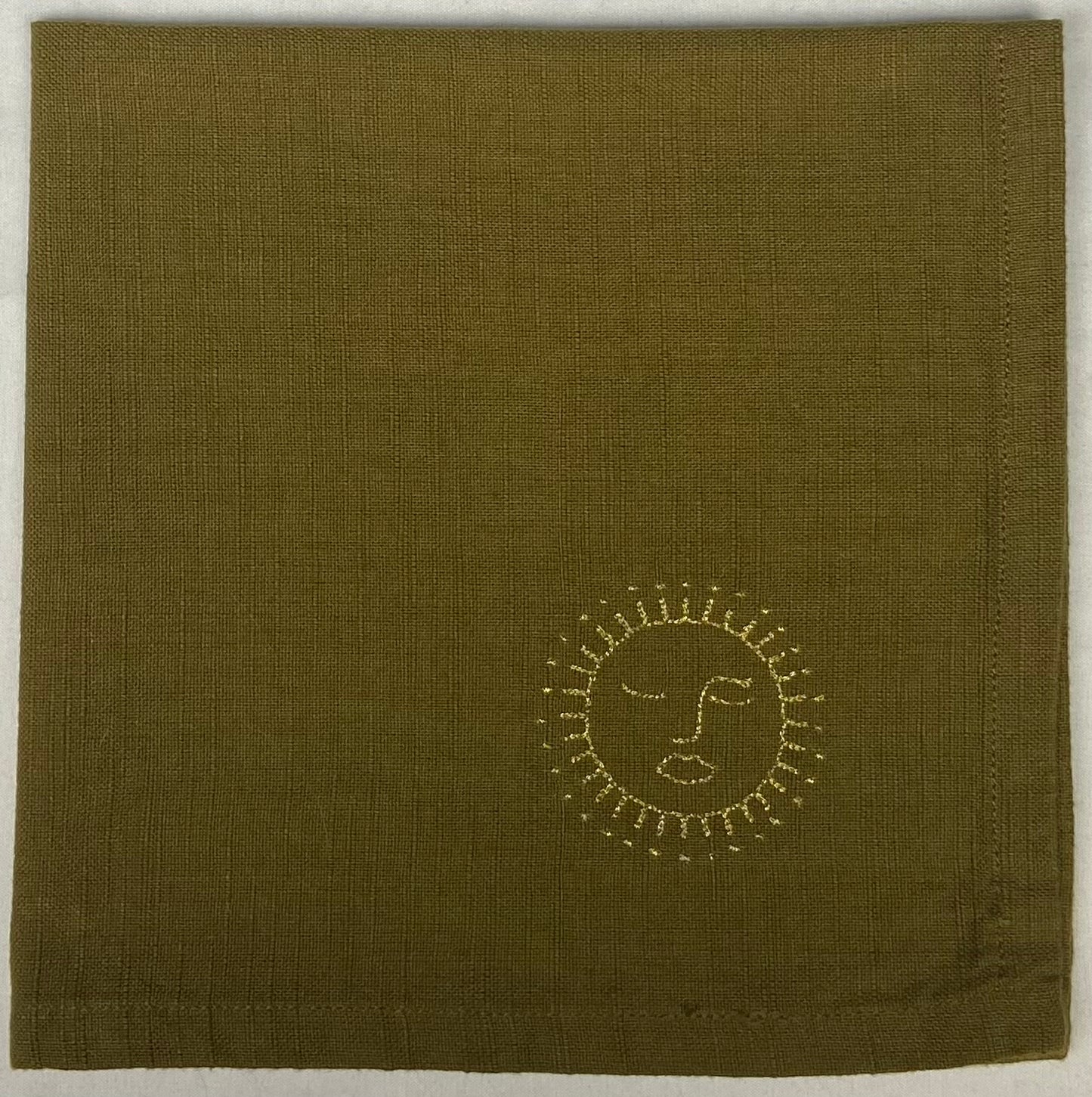 Set 4 serviettes de table - Le sud - Olive