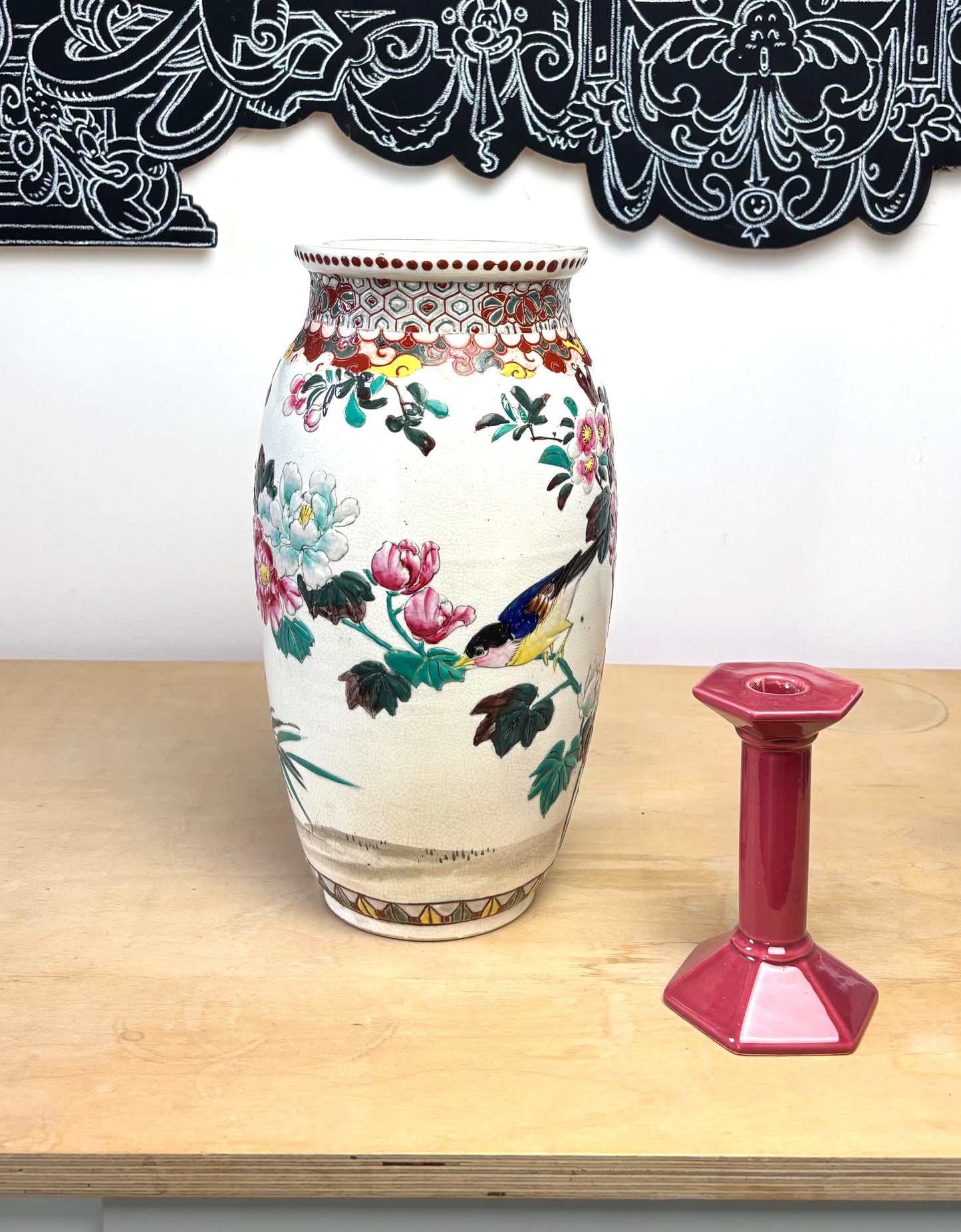 Paire de vases Hirondelle