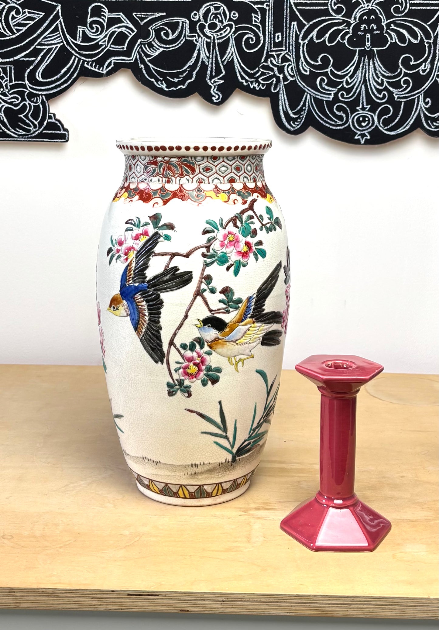 Paire de vases Hirondelle