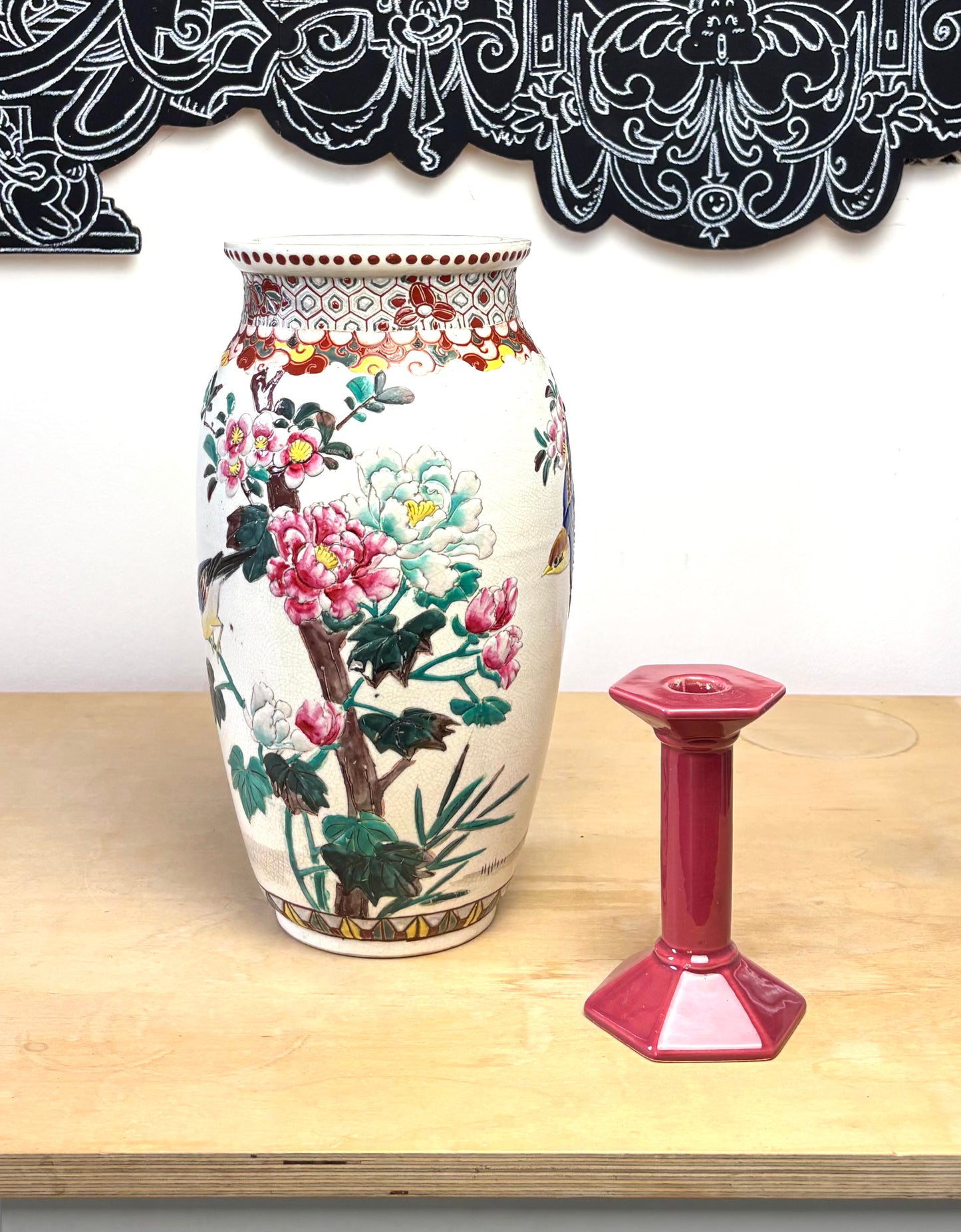 Paire de vases Hirondelle