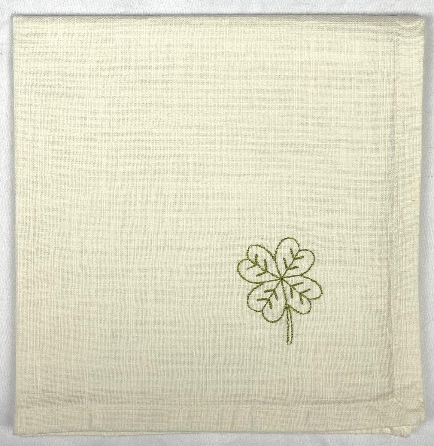 Set 4 serviettes de table - Le sud - Crème