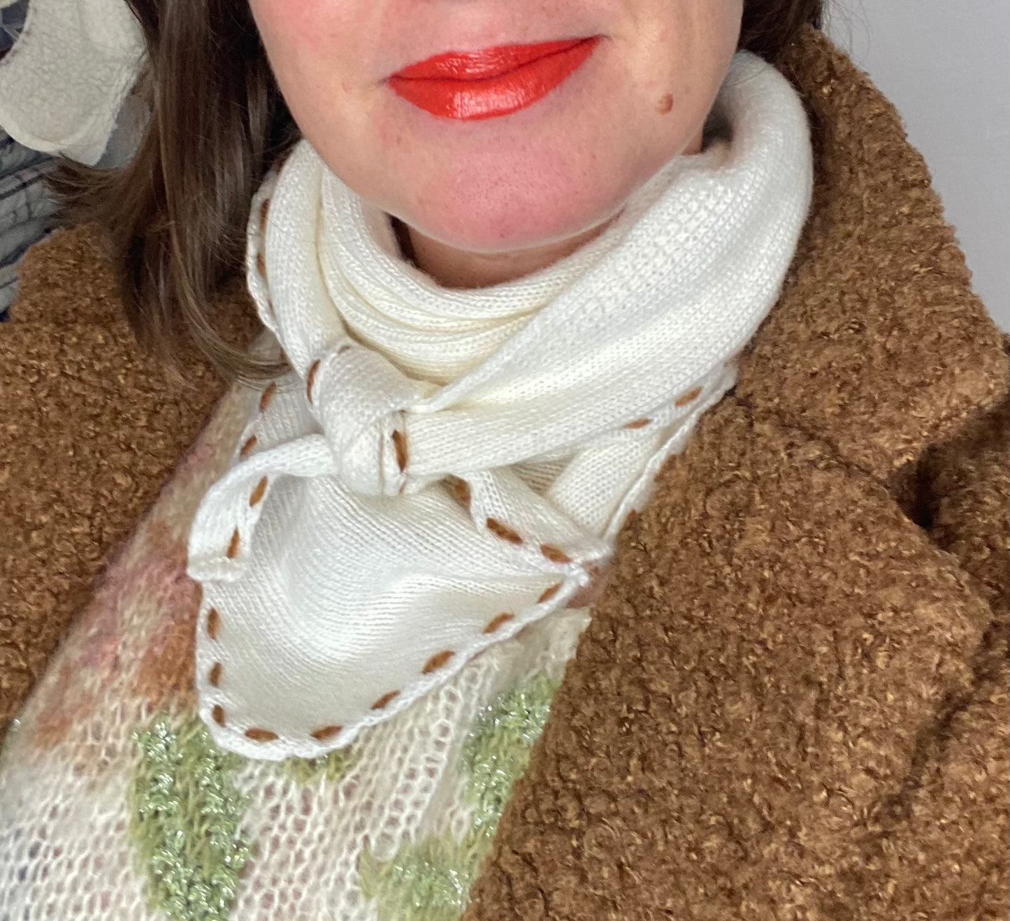 Sophie l'Amour - Hand embroidered vintage work jacket