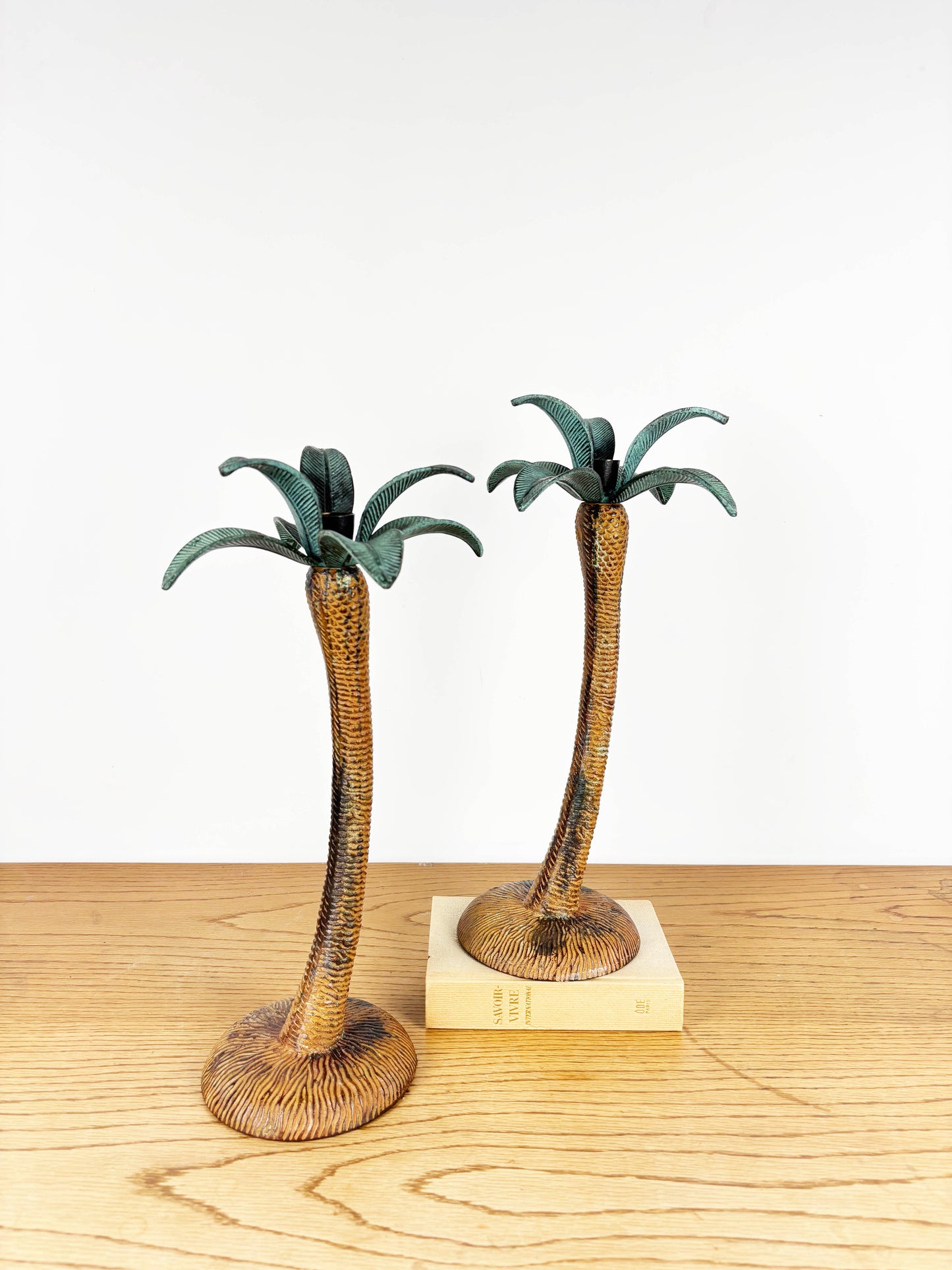 Paire de bougeoirs Coco Banana