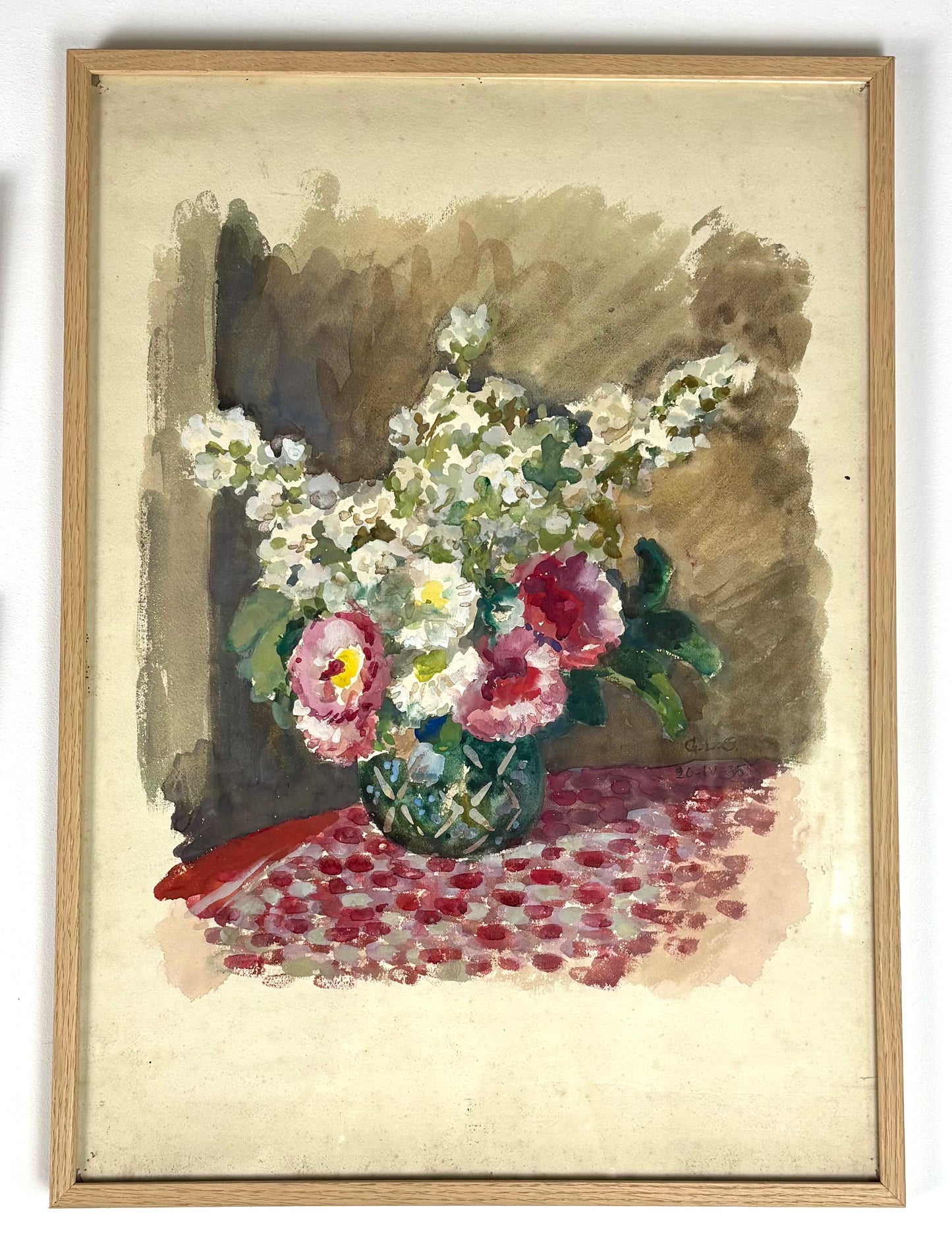 Bouquet de pivoines Georges Louis Claude